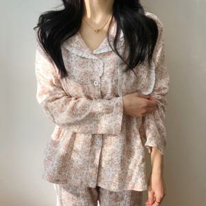 [브리치]  / 플람므 2컬러 순면 봄 잠옷 파자마 홈웨어 세트