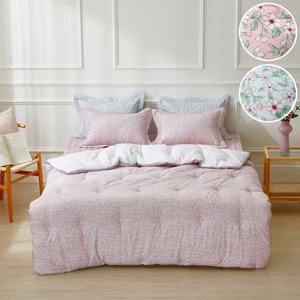 에리카 잔꽃 차렵이불+패드+베개커버 패드세트 Q퀸