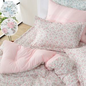 로즈온 모달 차렵이불+베개커버 베개세트 Q퀸