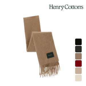 헨리코튼 베이직 캐시미어 머플러 OMHCD10917