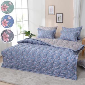 제니아 사계절 차렵이불+패드+베개커버 패드세트 Q퀸