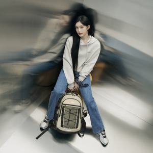 N261UHD020 론트라 레터링 그래픽 세미오버핏 후디 3종 택1