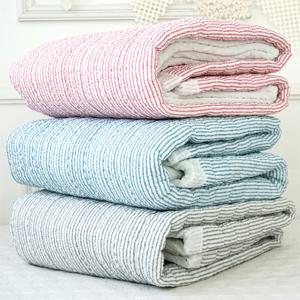 심플 시어서커 여름 침대 매트리스 패드 카페트 슈퍼싱글 SS