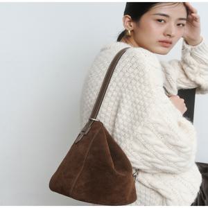 [백화점BEST]HIBA56E337W3_[H-EDGE] 여성 엣지백 시그니처 H 브라운 스웨이드 숄더 M