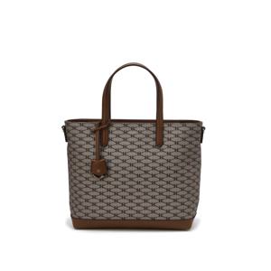 [인기신상]HIBA6E731K2_여성 카키 시그니처 패턴 PVC 토트백