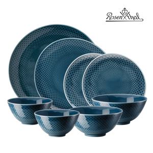 준토 2인 식기 세트 8p (오션블루)