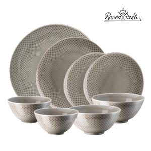 준토 2인 식기 세트 8p (펄그레이)