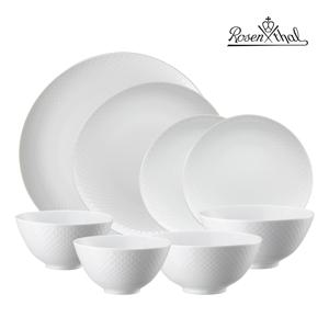 준토 2인 식기 세트 8p (화이트)