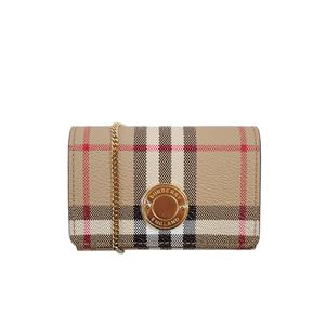 빈티지 체크 체인 카드 지갑 8066057 A7026