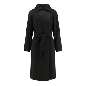 [명품] 25FW  여성 MANUELA 마누엘라 벨티드 울 롱코트 블랙 MANUELA 002