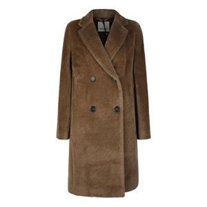 [명품] 26SS  S 여성 ROSETO 로제토 알파카 울 더블 코트 브라운 ROSETO 026