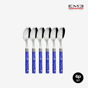 [EME] 보헴 커피스푼 6p 세트 (마블블루)