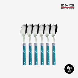 [EME] 보헴 커피스푼 6p 세트 (마블그린)