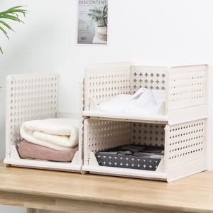 올리빙 접이식 슬라이딩 리빙박스 대형 2P + 특대 1P