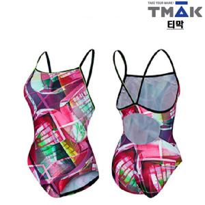 [티막]원피스 여성 실내수영복 UKP0155PK