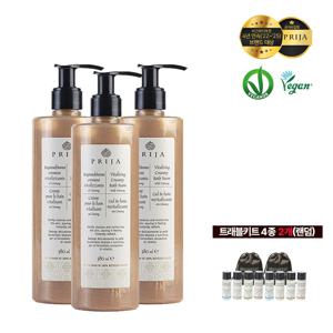 PRIJA 프리야 바이탈라이징 크리미 베스폼 바디워시 380ml*3개