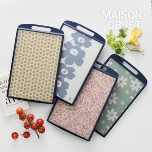 프라카 폴란드패턴 항균 양면도마 대