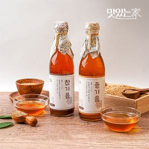 순수 통참깨 저온압착 참기름 들기름 180ml 350ml 수량별