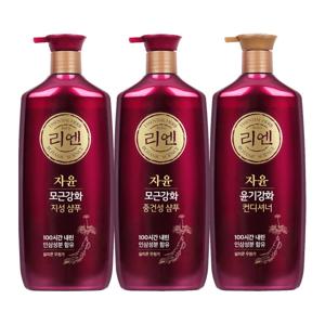 [롯데백화점][엘지생활건강](리엔) 자윤 샴푸/컨디셔너 500ml 3종 중 선택1
