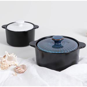 [롯데백화점]리한 클램팟 무균열 뚝배기 내열냄비 1인용 12cm (2Color)