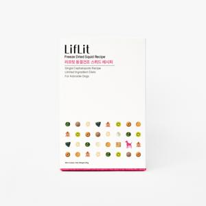 [20% 쿠폰] 리프릿 저칼로리 오메가3 스퀴드 강아지 고양이 동결건조자연식 저온가공 LID 오징어