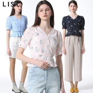 (LIST)] 플로럴 페플럼 블라우스 (택가격: 138000원)