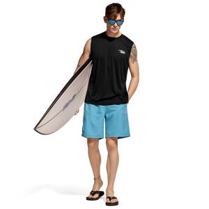 민소매 오버핏 래쉬가드 비치웨어