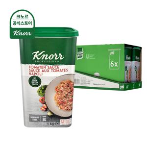 크노르 토마토 나폴리 소스 1kg 6개