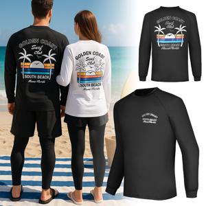 커플 래쉬가드 세트 남녀공용 수영복 물놀이 비치룩