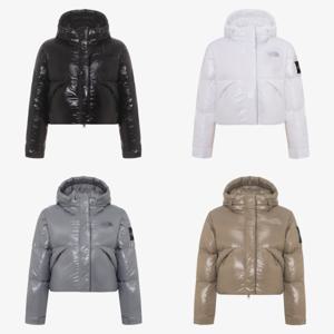 노스페이스 화이트라벨 여성 글로시 엘버런 RDS 다운 자켓 NJ1DQ81