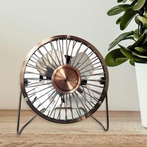 탁상용 USB 선풍기 UMF-004MU 메탈 엔틱
