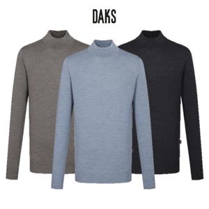 닥스 울100 워셔블 반터플  풀터틀 풀오버 니트 5종택1 DLW1SWTN150B1-BS