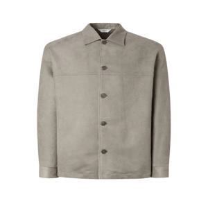 헤지스 [25FW] 남성 폭스 스웨이드 셔츠 HZSH5C118I3