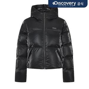여성 뉴 올리아 글로우 다운 숏패딩 (Neon Black)  DWDJ97056-BKN