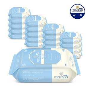 [20팩]  물티슈 퓨어 리필형 / 아기물티슈 / 신생아물티슈