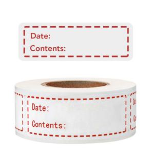 방수 롤 네임 스티커 테이프 125P 방수네임스티커 네임스티커대형 네임스티커