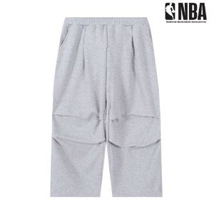 남녀공용 엔비에이 [NBA] 카펜터 와이드 기모 팬츠 N254TP041P