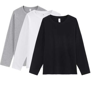 2장세트 제이케이sp 남성 여성 순면100% 라운드 무지 기본 티셔츠 면티 긴팔티