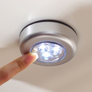 LED 3구 무선 취침 수유 화장대 무드 터치 등 라이트