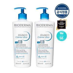 아토덤 울트라 크림 500ml (저자극 보습크림) x2