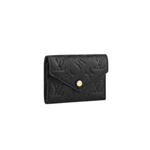 [명품] 루이비통 빅토린 월렛 모노그램 앙프렝뜨 블랙 M64060