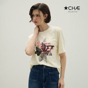 채컬렉티브 25FW 셀렉티드 아트웍 니트 티셔츠