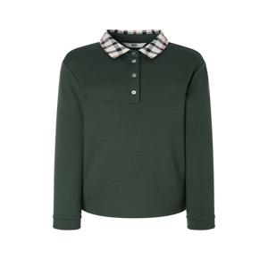 닥스 여성 [[24FW]] WKTS4D901E3 [가격인하][스테디셀러][울] 그린 체크 배색 로고자수 긴소매 카