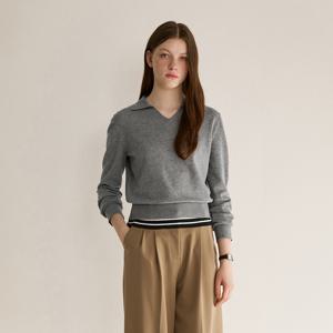 [25 F/W] 브이 카라 니트 풀오버 ASKPOP31110