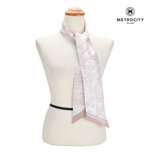 메트로시티 티아모 실크 미니 스카프 MSFS-5007