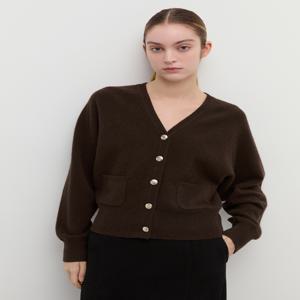 [쉬즈미스] 울 브이넥 포켓 가디건 SSKCDP41030