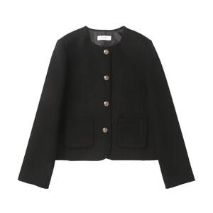 [쉬즈미스] 울 버튼 라운드넥 자켓 SWHJKP42020