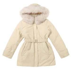 [쉬즈미스] 폭스퍼 후드 덕다운 패딩 점퍼 SSDJPP42070