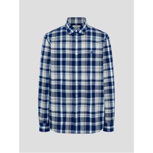 캐주얼 체크 셔츠  블루 (BC4764O04P)