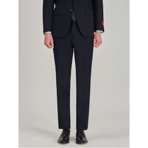 [정가 290,000원] REDA 울 캐시미어 솔리드 레귤러 핏 수트 팬츠 - 네이비 (RX5902P11R)